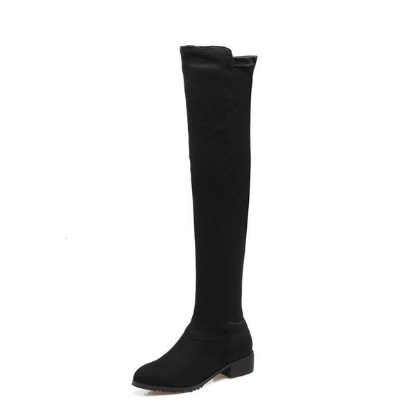 boots qplyxco2021 arrival flock short plush autumn winter women elegant solid color thigh high prom shoes woman, Black
boots qplyxco2021 arrival flock short plush autumn winter women elegant solid color thigh high prom shoes woman, Black