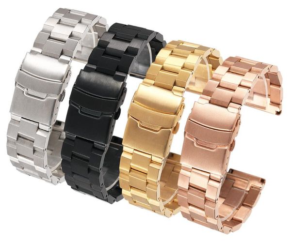 watch bands black stainless steel watchbands bracelet 18mm 20mm 22mm 24mm solid metal band men strap accessories, Black;brown
watch bands black stainless steel watchbands bracelet 18mm 20mm 22mm 24mm solid metal band men strap accessories, Black;brown