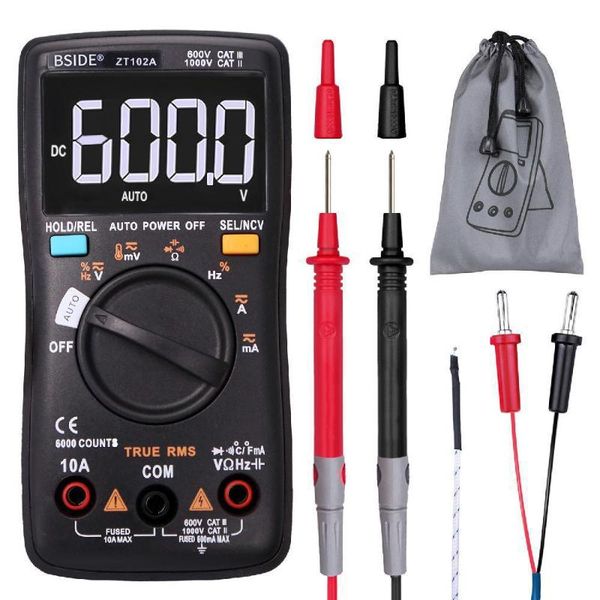 multimeters bside zt102a ebtn lcd digital multimeter trms ac/dc voltage current temp ohm frequency diode resistance capacitance tester
multimeters bside zt102a ebtn lcd digital multimeter trms ac/dc voltage current temp ohm frequency diode resistance capacitance tester