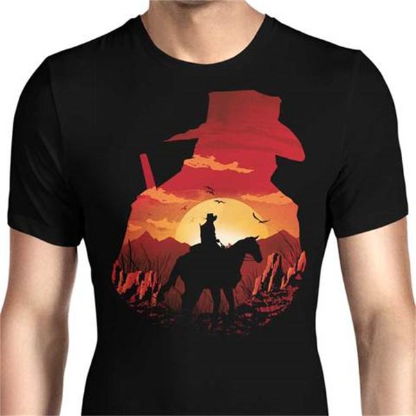 fashion cartoon dusk print pattern round neck men's and women's short-sleeved t-shirts are comfortable and relaxed, White;black
fashion cartoon dusk print pattern round neck men's and women's short-sleeved t-shirts are comfortable and relaxed, White;black