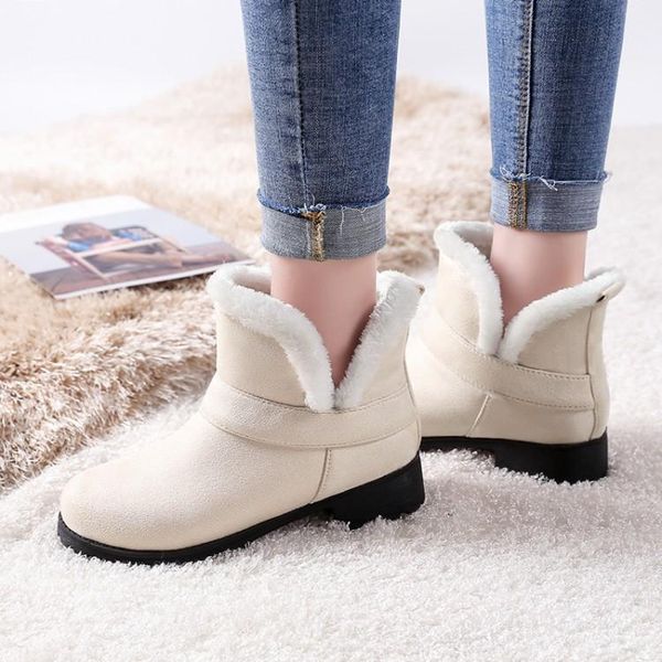 boots big size 11 12 13 14 15 16 17 low-heeled lady's furry ankle fur short tube warm, Black
boots big size 11 12 13 14 15 16 17 low-heeled lady's furry ankle fur short tube warm, Black