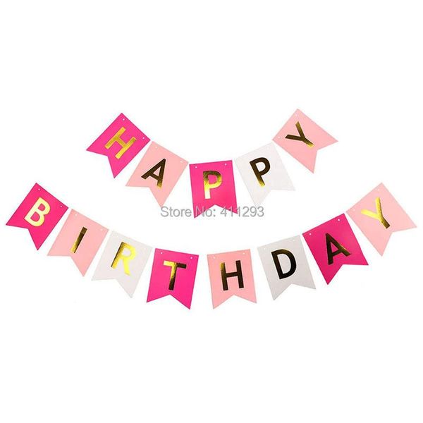 party decoration happy birthday bunting banner letter printed flags boy girl decorations glitter gold bronzing banners
party decoration happy birthday bunting banner letter printed flags boy girl decorations glitter gold bronzing banners