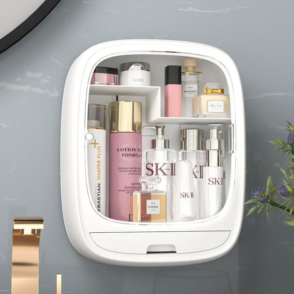 storage boxes & bins bathroom toilet wash hand table rack vanity wall-mounted cosmetic box punch-free
storage boxes & bins bathroom toilet wash hand table rack vanity wall-mounted cosmetic box punch-free