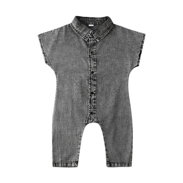 jumpsuits 1-6years toddler baby boy girl summer demin romper short sleeve turn-down collar jumsuit solid outfit clothing, Blue
jumpsuits 1-6years toddler baby boy girl summer demin romper short sleeve turn-down collar jumsuit solid outfit clothing, Blue