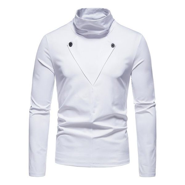men's t-shirts fake two piece turtleneck t shirt for men 2021 brand long sleeve autumn winter streetwear casual tee homme, White;black
men's t-shirts fake two piece turtleneck t shirt for men 2021 brand long sleeve autumn winter streetwear casual tee homme, White;black