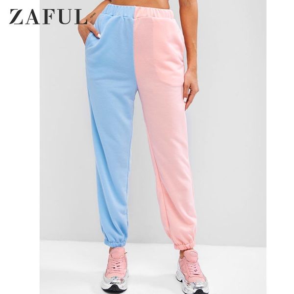 women's pants & capris zaful women patchwork contrast jogger high waisted pockets hip hop casual trousers loose streetwear sports sweat, Black;white
women's pants & capris zaful women patchwork contrast jogger high waisted pockets hip hop casual trousers loose streetwear sports sweat, Black;white