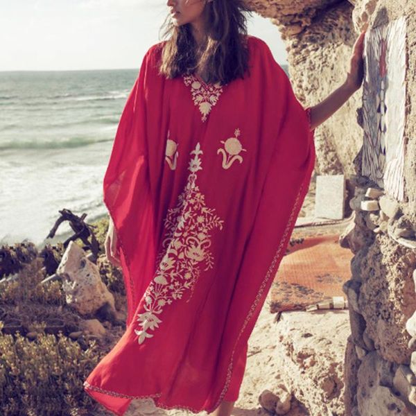 mother daughter caftan dresses kaftan boho maxi swimsuit bikini cover ups long robe beach dress women's swimwear, White;black
mother daughter caftan dresses kaftan boho maxi swimsuit bikini cover ups long robe beach dress women's swimwear, White;black