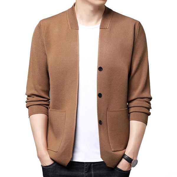 men's sweaters knitwear cardigan coat business jacket mens knit winter coats, White;black
men's sweaters knitwear cardigan coat business jacket mens knit winter coats, White;black