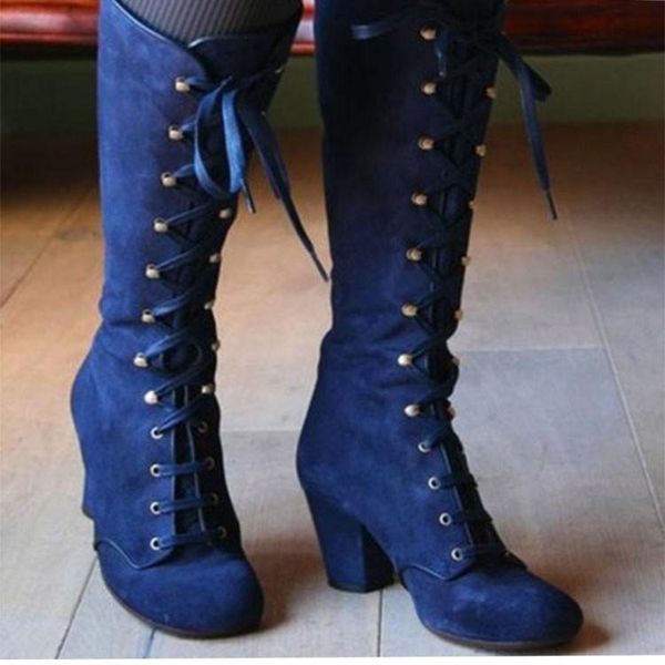 boots 2021 women winter high heels fashion lace up knee-high female large size warm shoes zapatos de mujer, Black
boots 2021 women winter high heels fashion lace up knee-high female large size warm shoes zapatos de mujer, Black