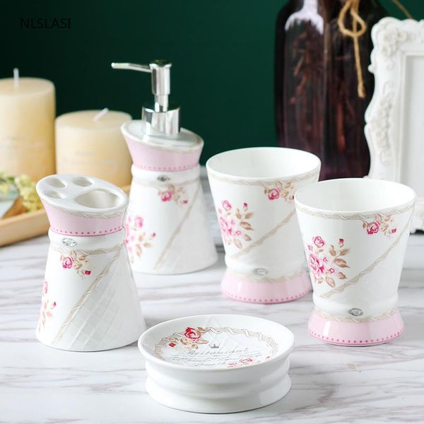 bath accessory set european flower pattern ceramic home bathroom accessories mouth cup toothbrush holder soap dispenser dish toiletries
bath accessory set european flower pattern ceramic home bathroom accessories mouth cup toothbrush holder soap dispenser dish toiletries