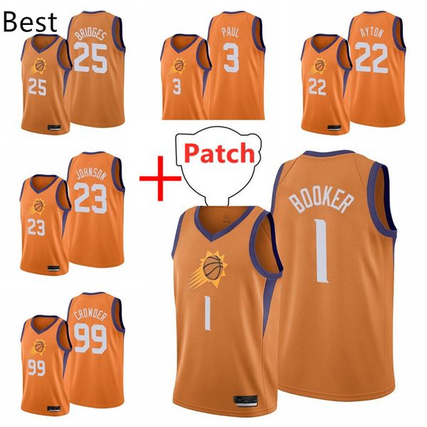 the finals basketball devin booker 1 phoenixsunsjersey chris paul 3 deandre ayton 22 mikal bridges orange 25 cameron johnson 23, White;black
the finals basketball devin booker 1 phoenixsunsjersey chris paul 3 deandre ayton 22 mikal bridges orange 25 cameron johnson 23, White;black