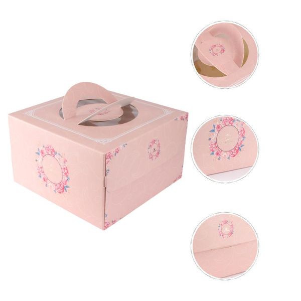 gift wrap 6 inches portable birthday cake box bakery wrapping paper for wedding party (flower clumps)
gift wrap 6 inches portable birthday cake box bakery wrapping paper for wedding party (flower clumps)