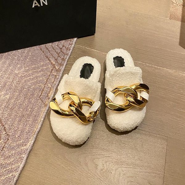 shoes mules for women 2021 low slippers flat cover toe slides fur flip flops pantofle plush fabric hoof heels rubber pu, Black 
shoes mules for women 2021 low slippers flat cover toe slides fur flip flops pantofle plush fabric hoof heels rubber pu, Black