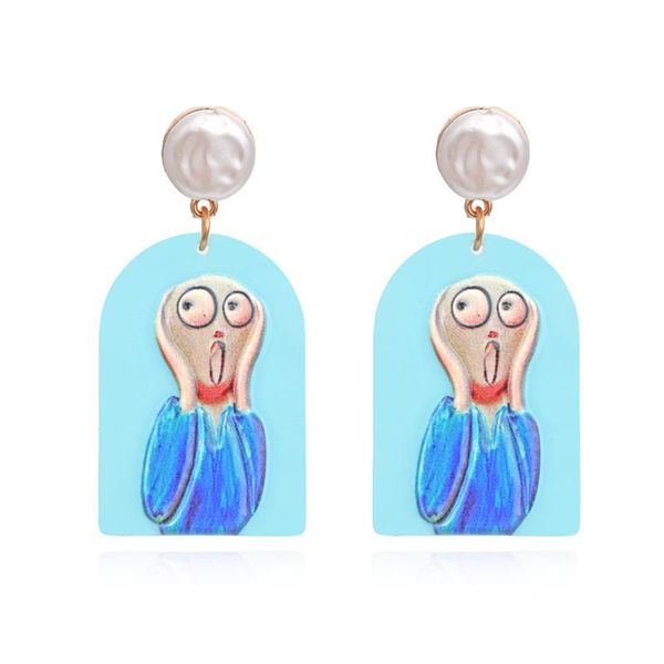 dangle & chandelier hyperbole cartoon graffiti abstract charccter earrings retro pastoral style printing resin rainbow piercing charm jewelr, Silver
dangle & chandelier hyperbole cartoon graffiti abstract charccter earrings retro pastoral style printing resin rainbow piercing charm jewelr, Silver