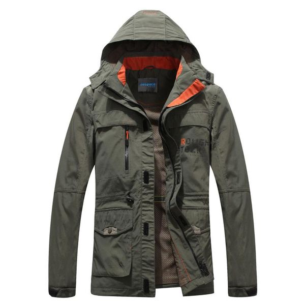 extra xl menswear spring and autumn men's outdoor jacket large loose hooded plus size men clothing jackets, Black;brown
extra xl menswear spring and autumn men's outdoor jacket large loose hooded plus size men clothing jackets, Black;brown
