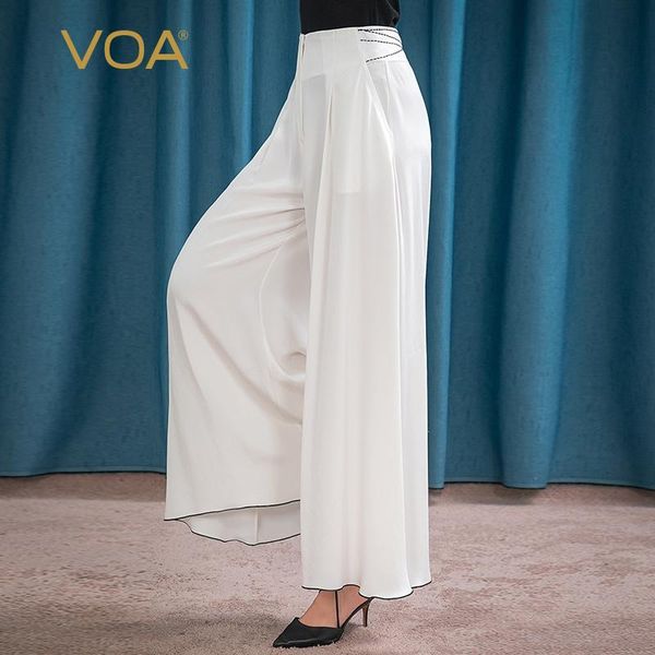 heavyweight silk white 30mm black arch needle process natural waist xie cha dai crisp fat legs culottes ke116 women's pants & capris, Black;white
heavyweight silk white 30mm black arch needle process natural waist xie cha dai crisp fat legs culottes ke116 women's pants & capris, Black;white
