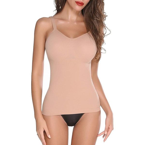 women's shapers tummy control shapewear camisole tank seamless body shaper waist cinchers compression top, Black;white
women's shapers tummy control shapewear camisole tank seamless body shaper waist cinchers compression top, Black;white