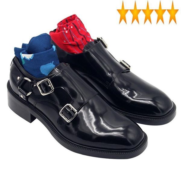 dress shoes size classic monk double plus buckle straps cow leather men brand business formal male wedding sapato social, Black
dress shoes size classic monk double plus buckle straps cow leather men brand business formal male wedding sapato social, Black