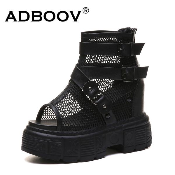 platform sandals women mesh wedges shoes for height increasing 11 cm peep toe black white
platform sandals women mesh wedges shoes for height increasing 11 cm peep toe black white
