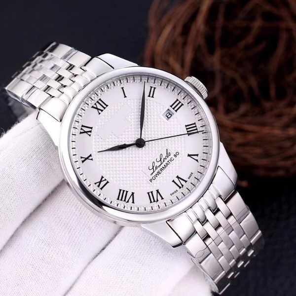 wristwatches 1853 men automatic mechanical watches business wrist watch tungsten steel waterproof fashion clock reloj, Slivery;brown
wristwatches 1853 men automatic mechanical watches business wrist watch tungsten steel waterproof fashion clock reloj, Slivery;brown