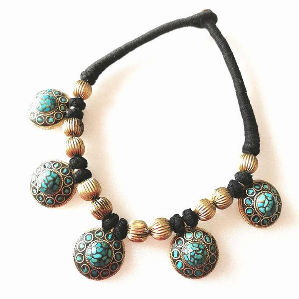 tibetan necklace brass inlaid ching stone multi statement tnl299 pendant necklaces, Silver
tibetan necklace brass inlaid ching stone multi statement tnl299 pendant necklaces, Silver