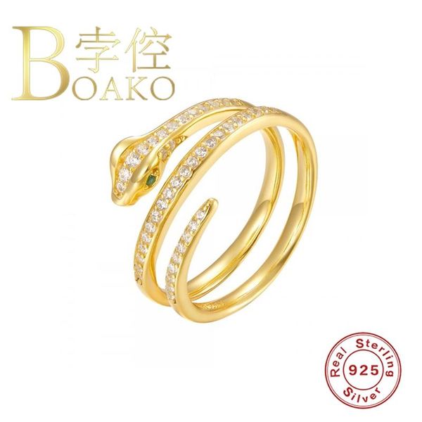 sterling silver anillos gold snake rings for women luxury 2021 fine jewelry zircon wedding bague bijoux cluster, Golden;silver
sterling silver anillos gold snake rings for women luxury 2021 fine jewelry zircon wedding bague bijoux cluster, Golden;silver