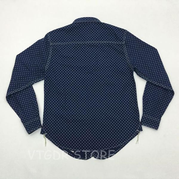 men's casual shirts 1920s bob dong vintage wabash indigo work shirt fall star pattern long sleeve pocket workshirt, White;black
men's casual shirts 1920s bob dong vintage wabash indigo work shirt fall star pattern long sleeve pocket workshirt, White;black