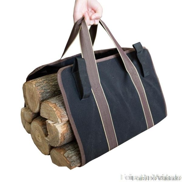 large canvas firewood carrier log tote bag indoor fireplace holders home decoration accessories storage bags
large canvas firewood carrier log tote bag indoor fireplace holders home decoration accessories storage bags