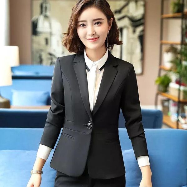 piece suit blazer women autumn and winter 2021 formal fashion wear women's suits & blazers, White;black
piece suit blazer women autumn and winter 2021 formal fashion wear women's suits & blazers, White;black