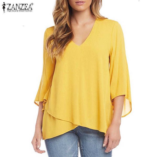 women's blouses & shirts blouses women blouse summer asymmetrical casual solid half sleeve v-neck ladies loose streetwears plus siz 76, White
women's blouses & shirts blouses women blouse summer asymmetrical casual solid half sleeve v-neck ladies loose streetwears plus siz 76, White