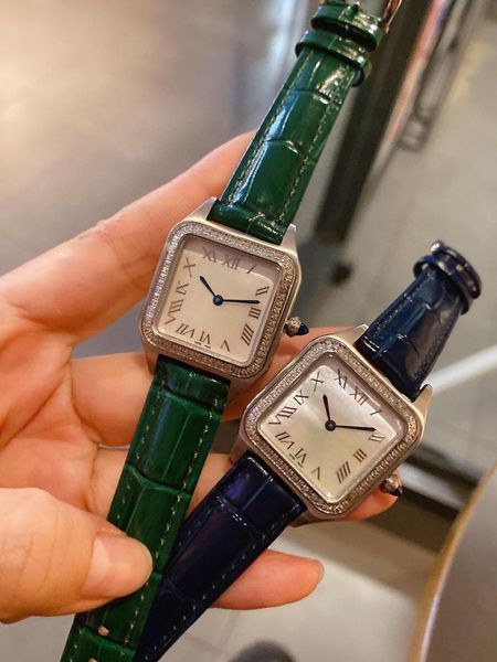 women watches casual square quartz leather belt wrist watch ladies mother of pearl dial stainless steel roman numbers clock wristwatches, Slivery;brown
women watches casual square quartz leather belt wrist watch ladies mother of pearl dial stainless steel roman numbers clock wristwatches, Slivery;brown
