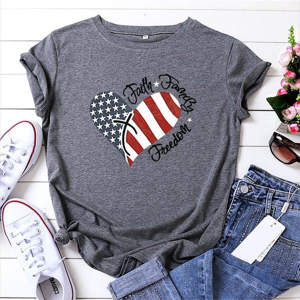 women's t-shirt faith family om tshirts women summer plus size short sleeve american flag print graphic t shirt casual independence day, White
women's t-shirt faith family om tshirts women summer plus size short sleeve american flag print graphic t shirt casual independence day, White