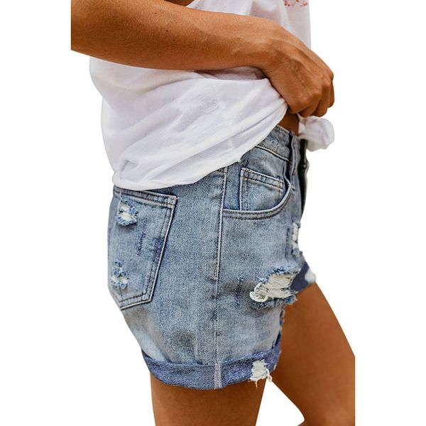 sebowel summer vintage distressed jeans woman female rolled cuff faded denim shorts plus size ladies holes short pants, White;black
sebowel summer vintage distressed jeans woman female rolled cuff faded denim shorts plus size ladies holes short pants, White;black