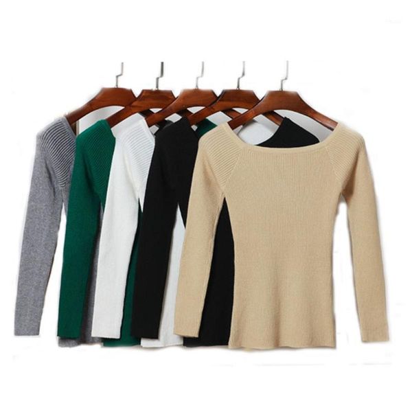 women's sweaters knitted woman pullover sweater winter fall 2021 women pull femme1, White;black
women's sweaters knitted woman pullover sweater winter fall 2021 women pull femme1, White;black