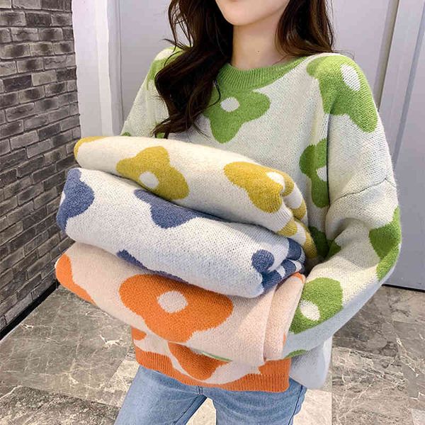 women's sweaters female sweaters flower pullovers crew neck oversized cozy jumpers female winter ra5j, White;black
women's sweaters female sweaters flower pullovers crew neck oversized cozy jumpers female winter ra5j, White;black