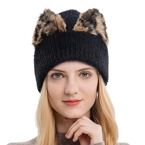 beanies fashion women warm beanie hats winter leopard cat ear cute style outdoor lady thicken cap skullies cuffed knitted hat for
beanies fashion women warm beanie hats winter leopard cat ear cute style outdoor lady thicken cap skullies cuffed knitted hat for