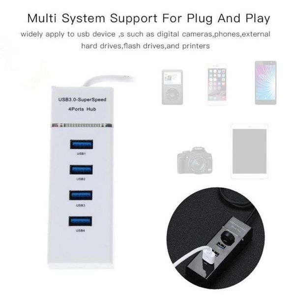 hubs 1pcs 4 ports high speed hub high-speed usb 3.0 multi splitter pc adapter lapexpansion for desktop
hubs 1pcs 4 ports high speed hub high-speed usb 3.0 multi splitter pc adapter lapexpansion for desktop