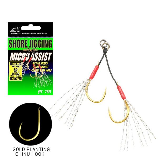 fishing hooks jk mld mls micro assist gold plating shore jigging small light saltwater fishhook for
fishing hooks jk mld mls micro assist gold plating shore jigging small light saltwater fishhook for