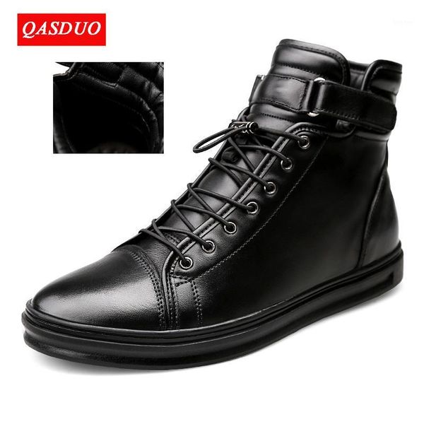 boots qasduo cowhide genuine soft leather lace-up pointed toe flats oxfords ankle for men1, Black
boots qasduo cowhide genuine soft leather lace-up pointed toe flats oxfords ankle for men1, Black