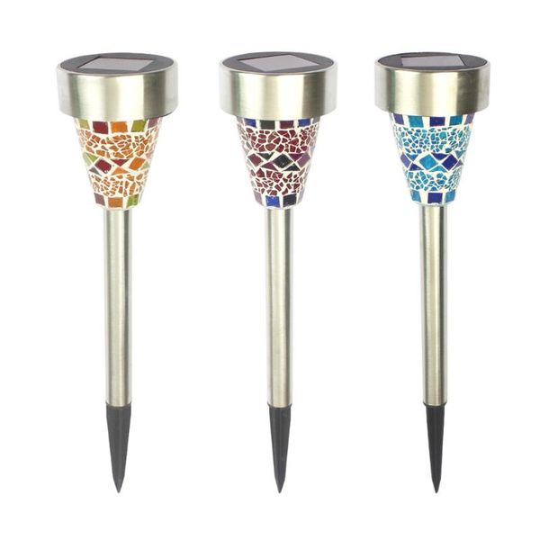 lawn lamps 3 pack mosaic stake lights solar powered led light color changing garden party decoration pathway outdoor
lawn lamps 3 pack mosaic stake lights solar powered led light color changing garden party decoration pathway outdoor