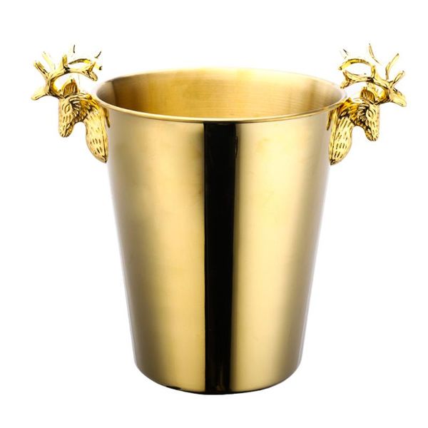 ice buckets and coolers 2.2l stainless steel wine bucket chiller bottle cooler champagne beer barrel silver & gold
ice buckets and coolers 2.2l stainless steel wine bucket chiller bottle cooler champagne beer barrel silver & gold