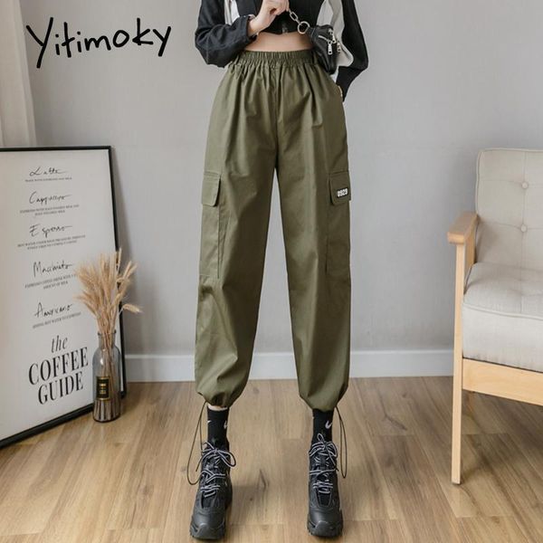 women's pants & capris yitimoky cargo women harajuku plus size casual elastic waist high korean style pockets trousers 2021, Black;white
women's pants & capris yitimoky cargo women harajuku plus size casual elastic waist high korean style pockets trousers 2021, Black;white