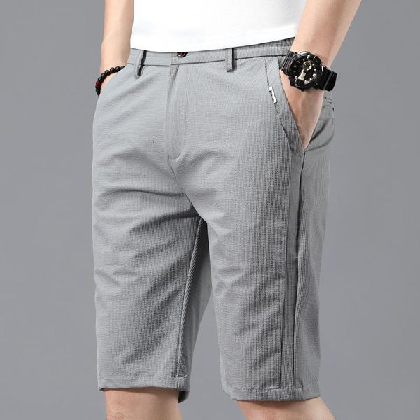 summer ultra-thin men's khaki shorts ice silk breathable black five-point pants gray casual fashion loose 28-38, White;black
summer ultra-thin men's khaki shorts ice silk breathable black five-point pants gray casual fashion loose 28-38, White;black