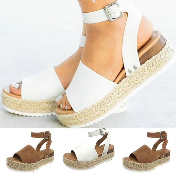 women's rubber shoes lady casual sole studded wedge sandals buckle ankle strap open toe in mix color#, Black
women's rubber shoes lady casual sole studded wedge sandals buckle ankle strap open toe in mix color#, Black