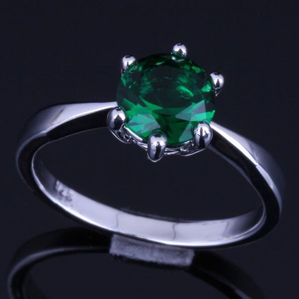 cluster rings valuable round green cubic zirconia silver plated ring v0103, Golden;silver
cluster rings valuable round green cubic zirconia silver plated ring v0103, Golden;silver