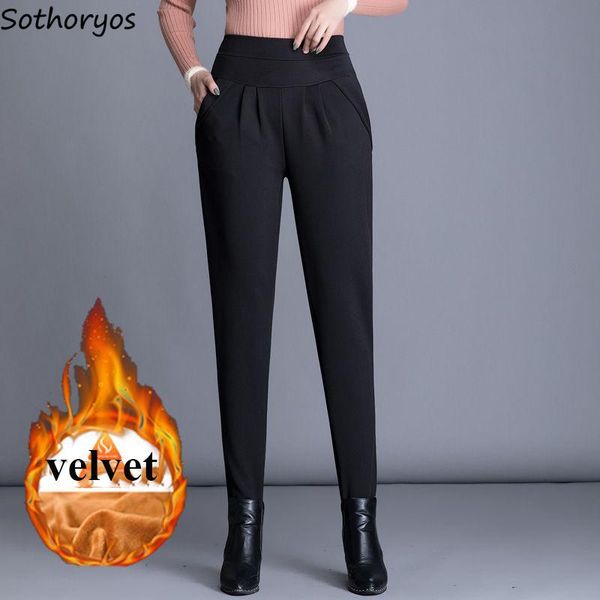 casual pants loose elastic high waist outwear harem oversize long trouser womens mature office lady korean style delicate simple women', Black;white
casual pants loose elastic high waist outwear harem oversize long trouser womens mature office lady korean style delicate simple women', Black;white