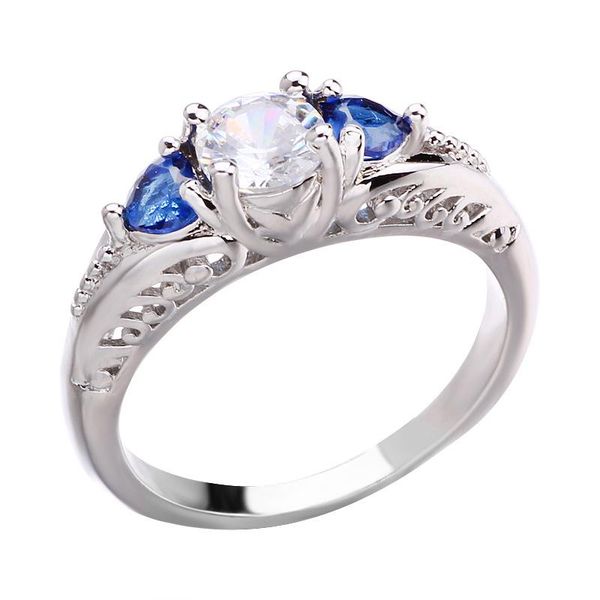 wedding rings vintage hollow pattern flower engagement ring geometric round crystal blue zircon for women boho jewelry 2021, Slivery;golden
wedding rings vintage hollow pattern flower engagement ring geometric round crystal blue zircon for women boho jewelry 2021, Slivery;golden
