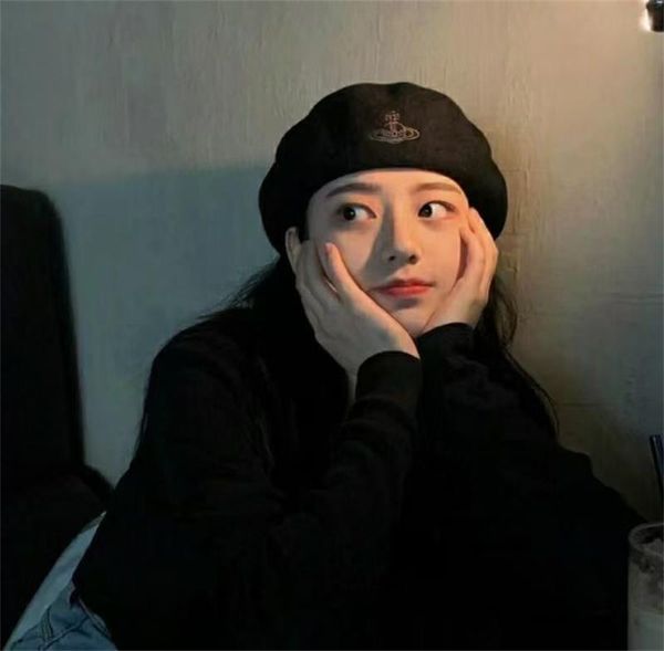 japanese empress dowager's exquisite constellation embroidered woolen beret zy, Blue;gray
japanese empress dowager's exquisite constellation embroidered woolen beret zy, Blue;gray