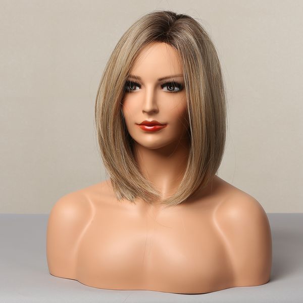 costume accessories easihair brown to blonde wigs for women wigs synthetic hair wig natural straight heat resistant wigs, Silver
costume accessories easihair brown to blonde wigs for women wigs synthetic hair wig natural straight heat resistant wigs, Silver