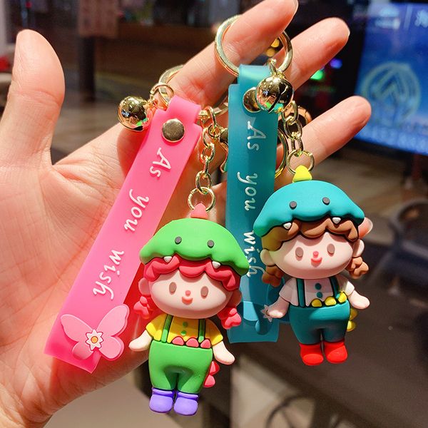 keyring keychain cute little girl dinosaur doll key chain car pendant cartoon schoolbag machine creative gifts, Silver
keyring keychain cute little girl dinosaur doll key chain car pendant cartoon schoolbag machine creative gifts, Silver